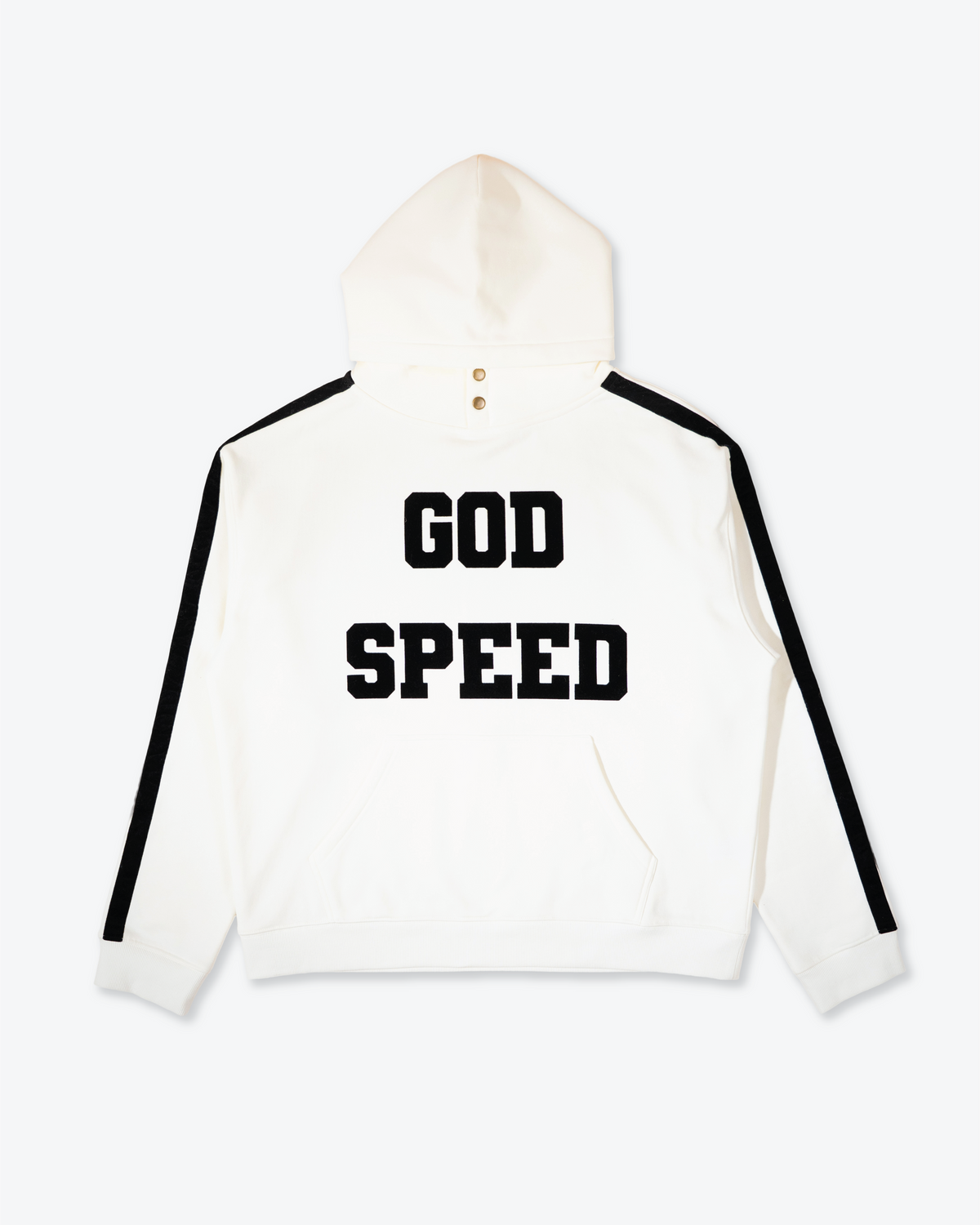 God Speed Striped Hoodie