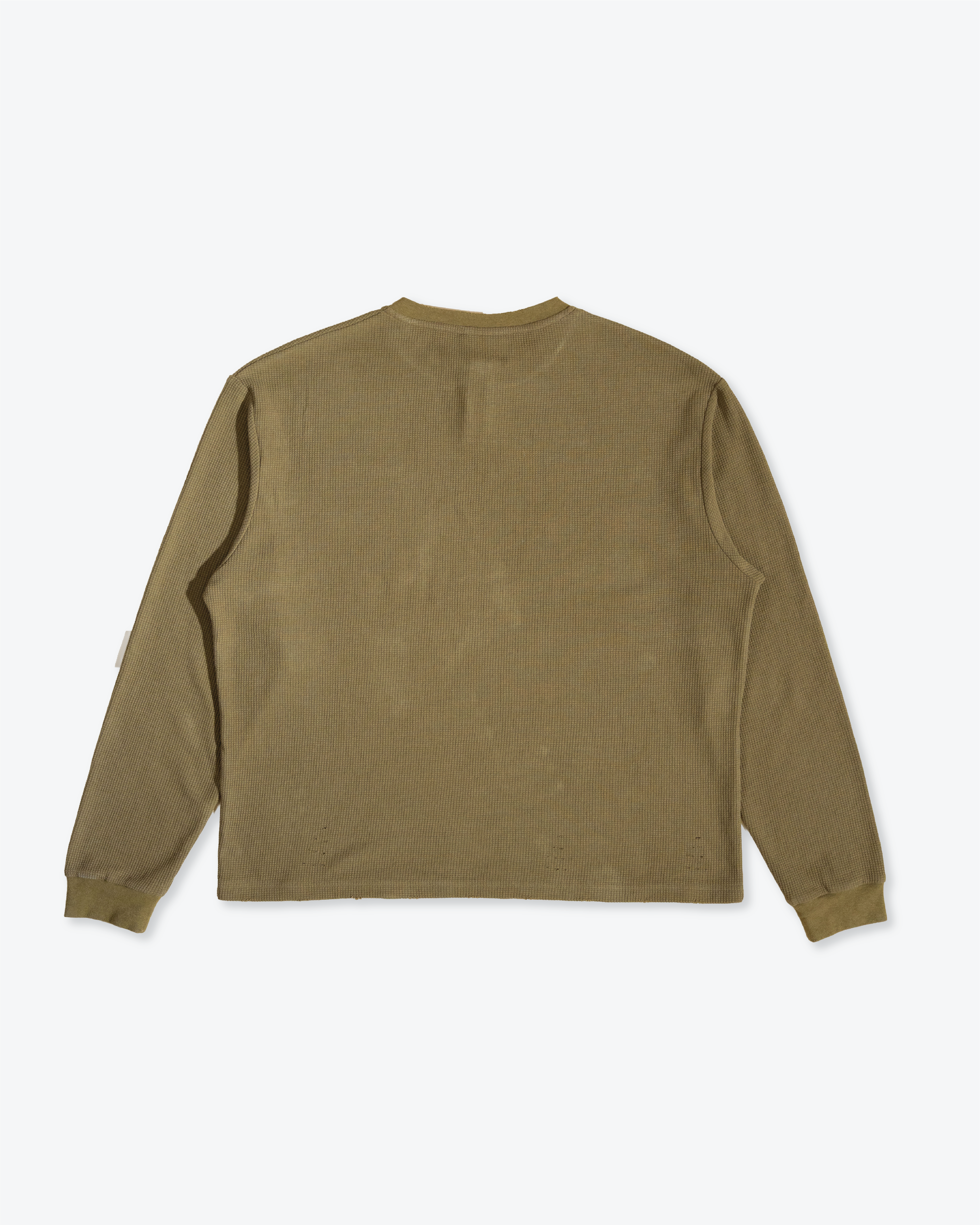 Distressed Thermal Henley