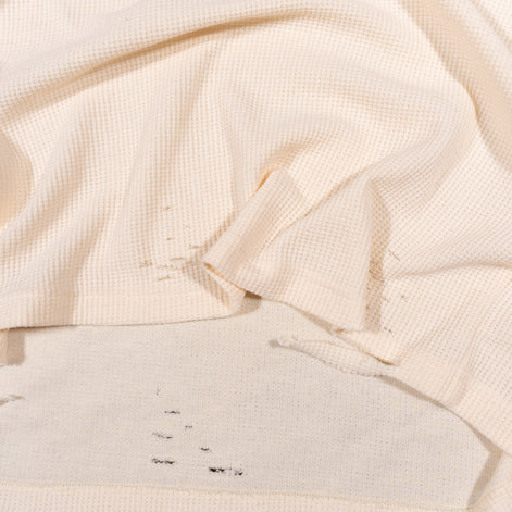 SWIFF Distressed Thermal Henley