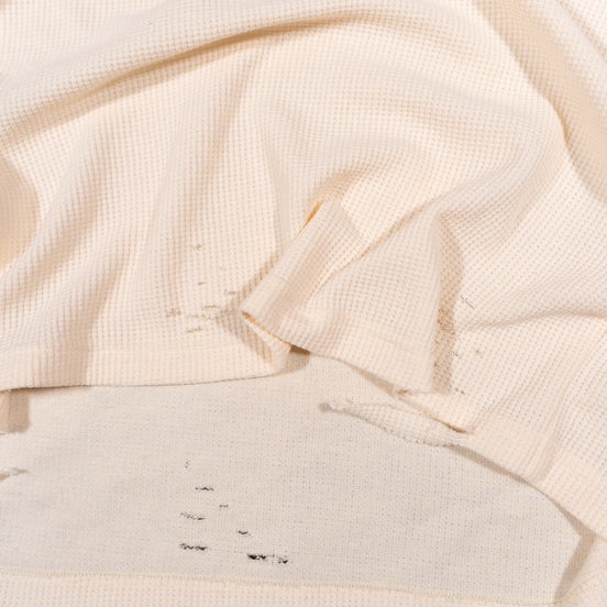 SWIFF Distressed Thermal Henley