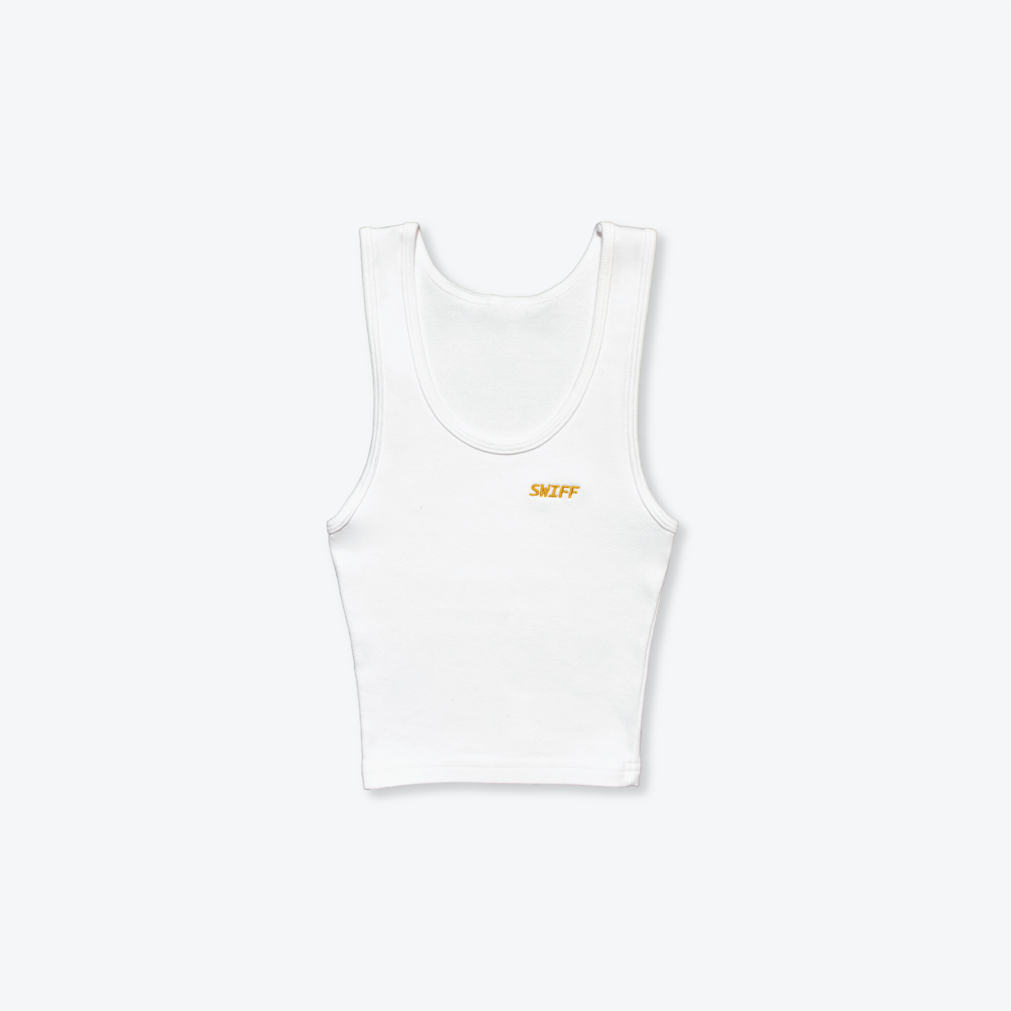 SWIFF Ribbed Crop Baby Tank