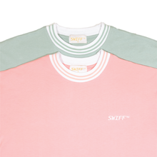 Load image into Gallery viewer, SWIFF Striped Collar T-shirt
